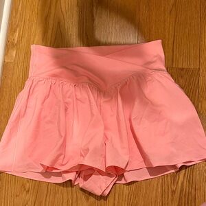 Pink Aerie Crossover Shorts